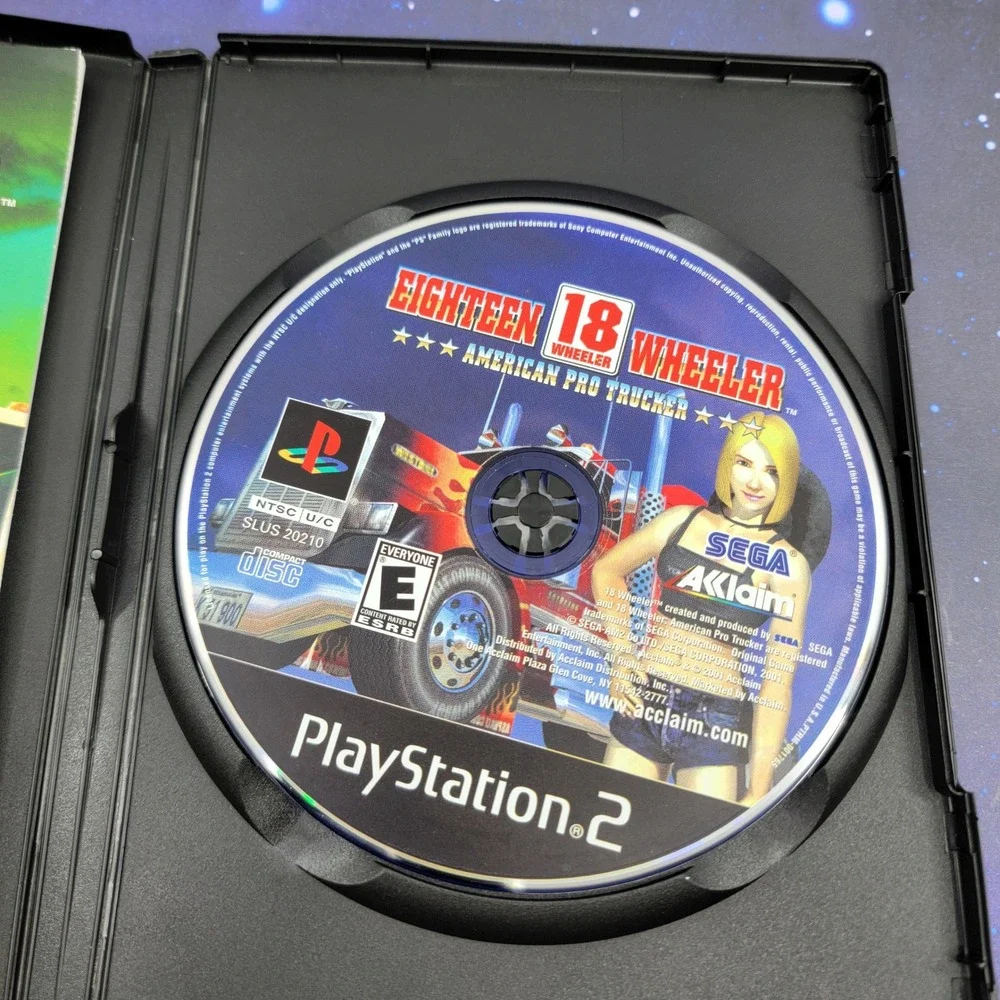 18 Wheeler American Pro Trucker PS2 PlayStation 2 Sega Acclaim Complete CIB
